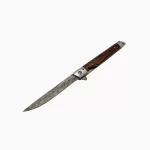 M390 Damascus Desenli Beyfendi Çakısı Kılıflı