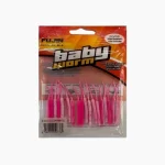 Fujin Baby Worm 5.2cm Floating LRF Silikonu (18 adet) Pinkyeel