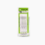 Ryuji V8 8cm 5.5gr Silikon Yem (3+5) Pearl Glow