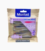 Mustad Mezashi Z-Tail Minnow Silikon Yem 9cm 6 Adet - 3.5 Inch