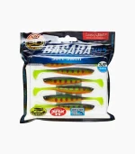 Lucky John Basara 3D Soft Swim 3.5" (8.9 cm) Silikon Yem - 6 Adet