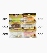 Lucky John Tioga 2 inç 5.08 cm 10 Adet Silikon Yem - Görsel 2