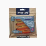 Mustad Mezashi Z-Tail Minnow 9 cm (3 inch) Silikon Yem - Shocking Pink