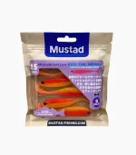 Mustad Mezashi Z-Tail Minnow Silikon Yem 9cm 6 Adet - 3.5 Inch - Görsel 3